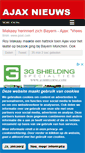 Mobile Screenshot of ajax-nieuws.nl